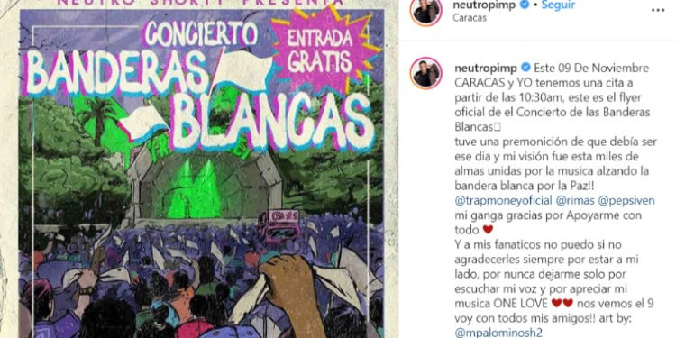 Muere una menor de edad en concierto del rapero Neutro Shorty en Caracas