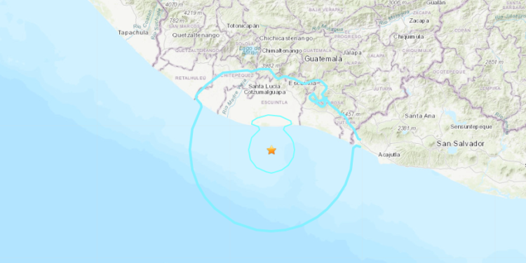 Sismo de magnitud 5,5 sacude Guatemala