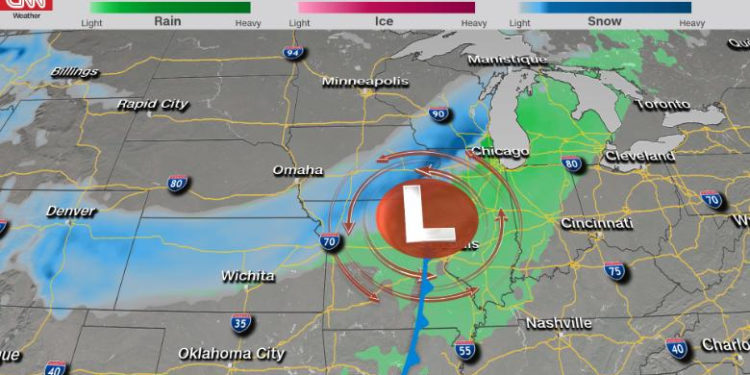 Dos grandes tormentas podrían acompañar el viaje de Acción de Gracias la próxima semana