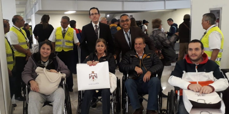 Turistas mexicanos heridos en Jordania regresaron a su país