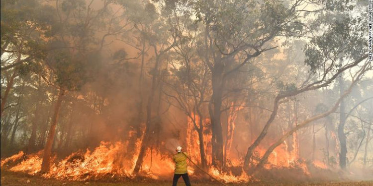Australia se sofoca en su día más caluroso en todo el país en la historia a medida que aumentan los incendios forestales