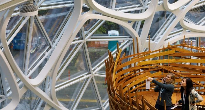 Diseño minorista: Sede corporativa Amazon, Seattle