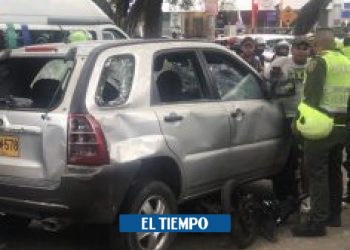 Video de la camioneta que destruyeron motociclistas en Cali – Cali – Colombia