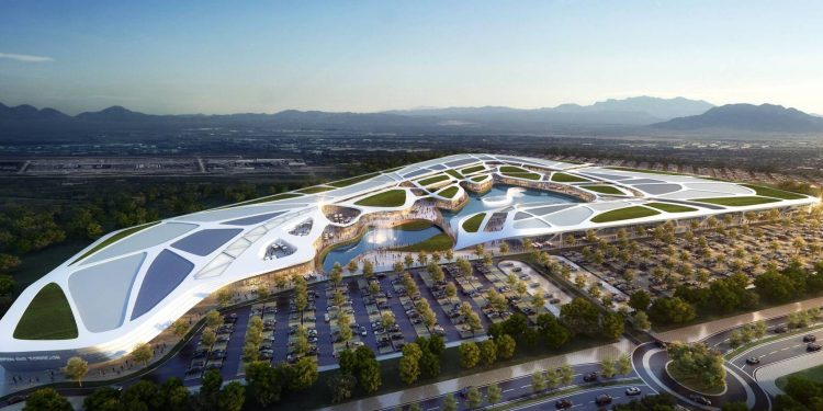 España: El centro comercial Open Sky pospone su apertura para después del verano