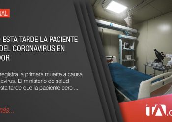 Falleció la paciente cero del coronavirus en Ecuador