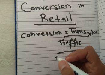 How to calculate conversion in Retail easy way