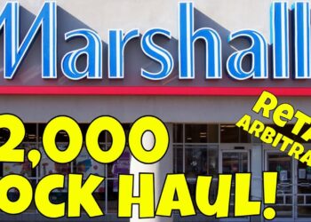 Amazon FBA Retail Arbitrage – $2000 Flipping Socks In One Day! Marshalls Haul!