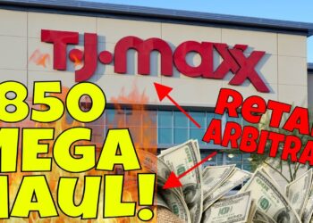 Amazon FBA Retail Arbitrage, MASSIVE Profits At TJ Maxx!
