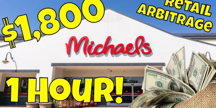 Retail Arbitrage AMAZING Deals At Michaels! You Wont Believe What I Made!