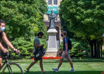 Notre Dame, Michigan State Act to Slow Spread of Virus