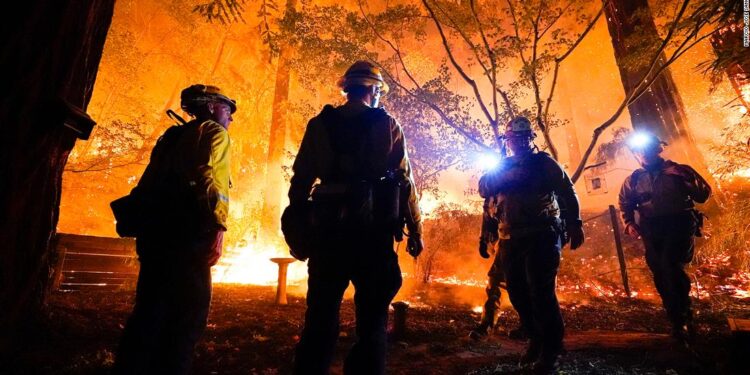 California wildfires scorch more than 1 million acres with no end in sight