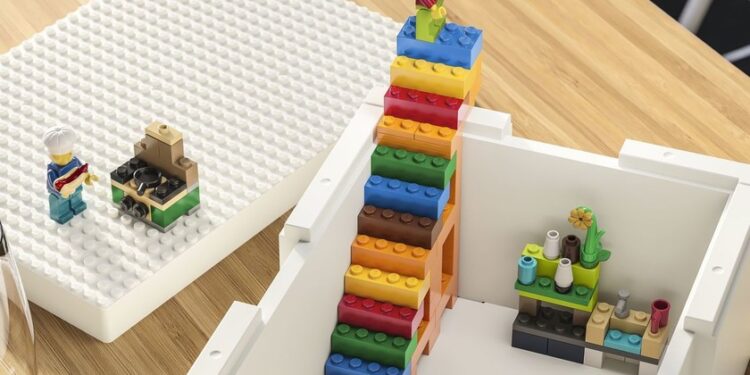 IKEA y Lego se unen para lanzar colección de cajas de organización