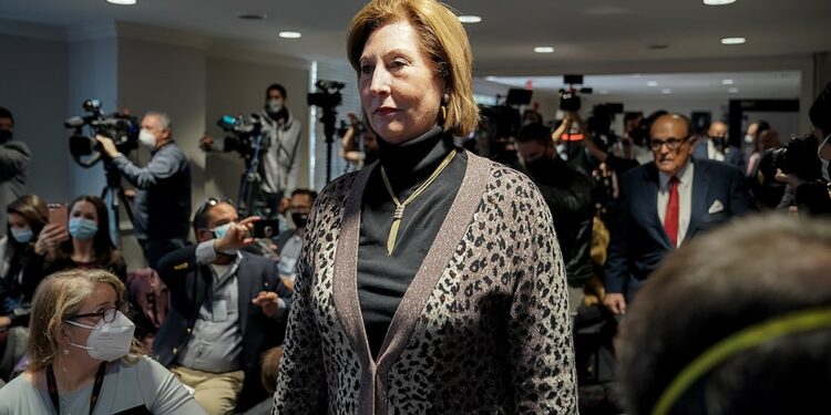 Ex-Trump lawyer Sidney Powell files lawsuits in Michigan, Georgia