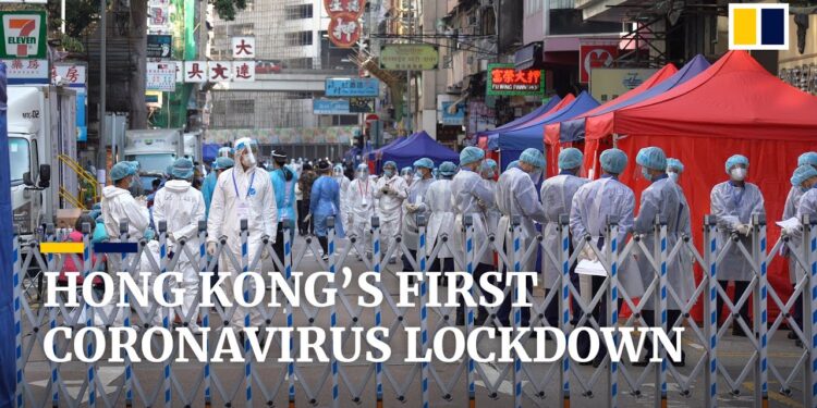 Hong Kong coronavirus lockdown: 10000 people confined as police cordon off part of Yau Tsim Mong – South China Morning Post