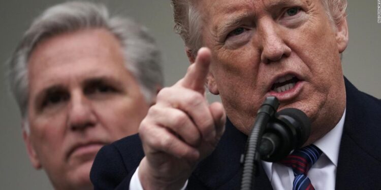 In the Republican Party, the post-Trump era lasted a week