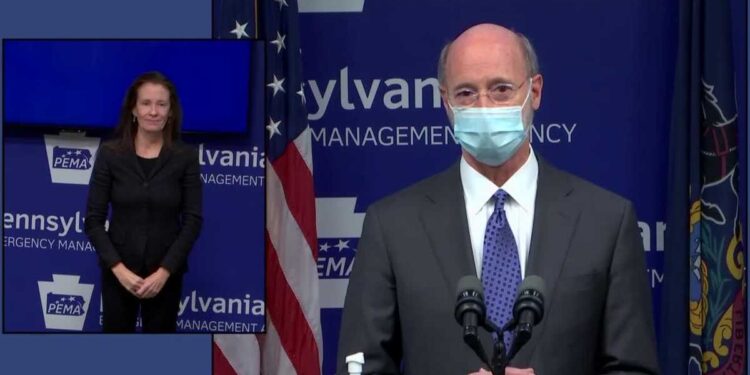 Pennsylvania governor, health secretary give update on COVID-19 and vaccine plan