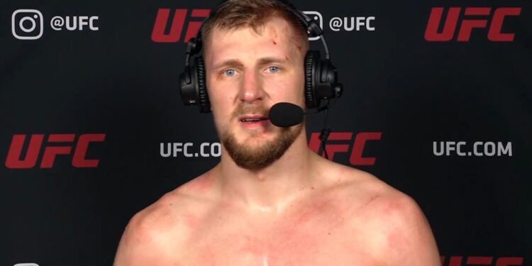 UFC Vegas 18: Alexander Volkov After KO Win – UFC – Ultimate Fighting Championship