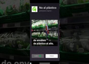 Greenpeace declara guerra contra el plástico en los supermercados