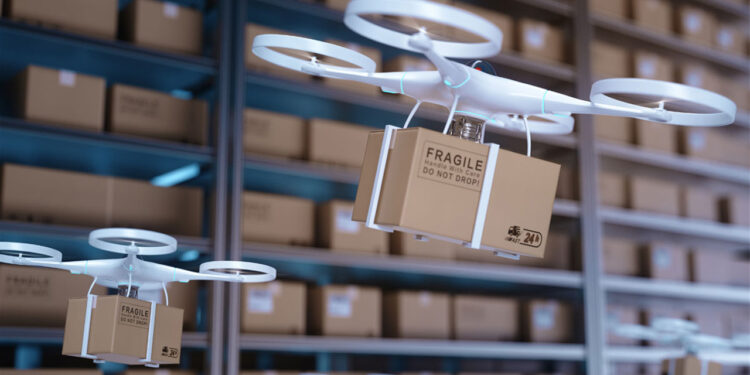 mercado minorista de drones