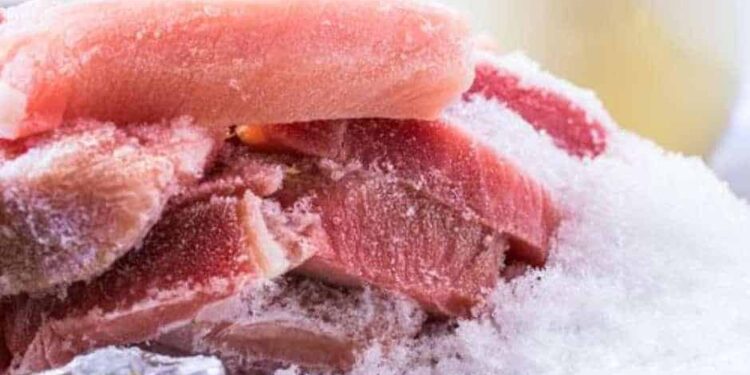 carne congelada