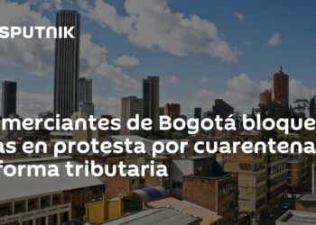 Comerciantes Protestan
