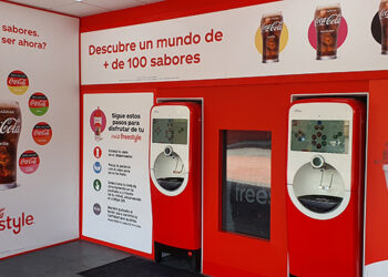 Coca-Cola dispensador de bebida