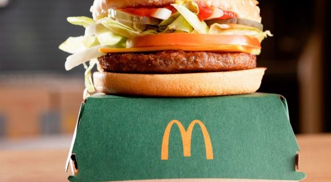 McDonald’s ampliará la oferta de sus hamburguesa a base de plantas