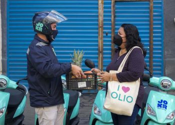 Jokr y olio se alían para combatir el desperdicio de comida