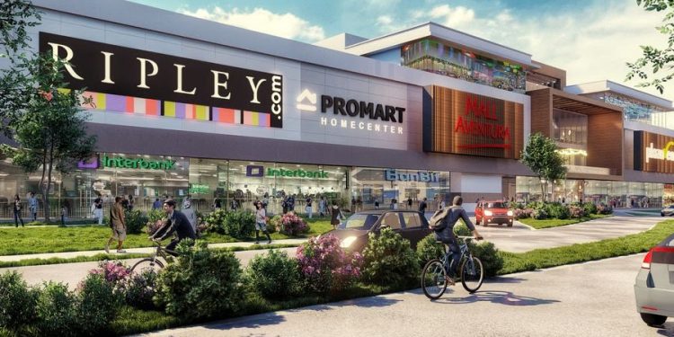 Ripley casi duplicará su negocio de centros comerciales en Perú al 2023