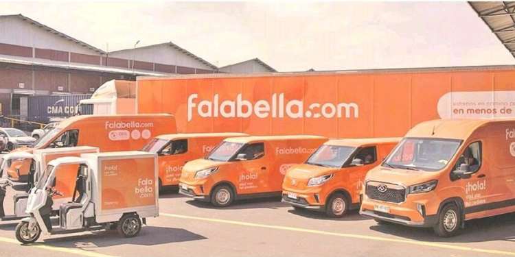 Falabella duplicará su flota de vehículos eléctricos el próximo año