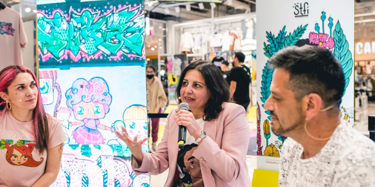 Falabella apoya el talento con una nueva colección diseñada por grafiteros y muralistas chilenos