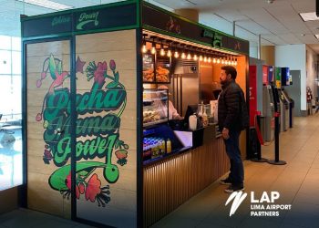 Aeropuerto Jorge Chávez implementa novedosos quioscos emolienteros en instalaciones del terminal
