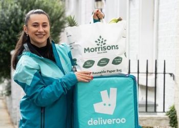 Deliveroo abre su primera tienda física junto a Morrisons