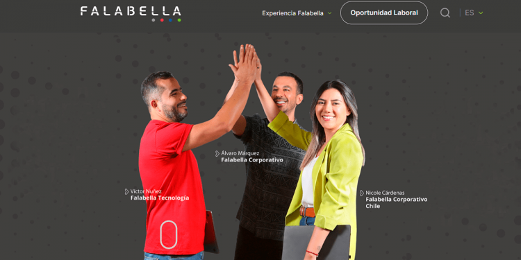 Falabella lanza página web que agrupa todas sus ofertas laborales en el Perú y la región