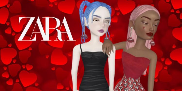 Zara lanza nueva colección en el metaverso inspirada en San Valentín