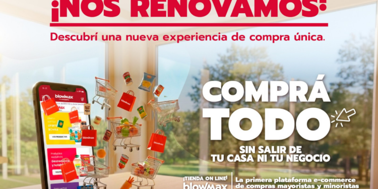 BLOWMAX, renueva su e-commerce en Mendoza para una mejor experiencia y ahora también para comprar mayorista