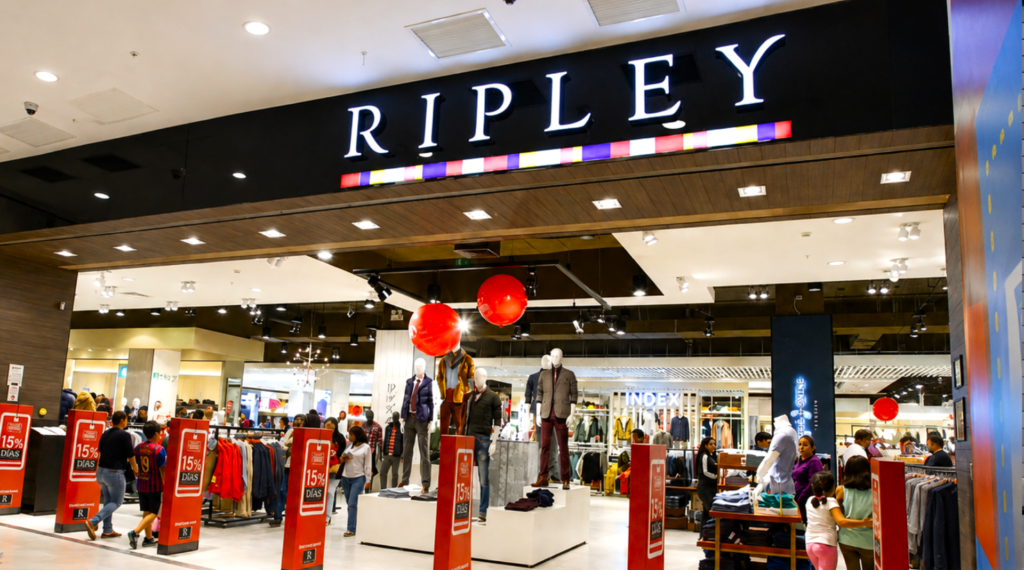 Ripley dispara 59,8% su utilidad en el segundo trimestre impulsada por sus negocios en Perú